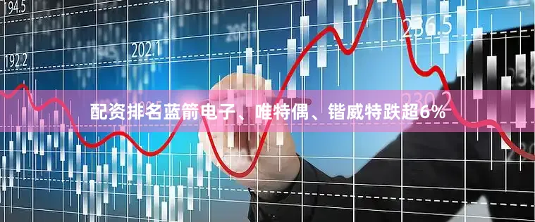 配资排名蓝箭电子、唯特偶、锴威特跌超6%