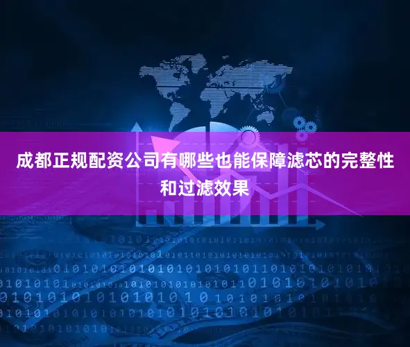 成都正规配资公司有哪些也能保障滤芯的完整性和过滤效果